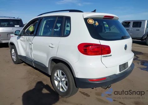 2017 Volkswagen Tiguan 2.0T S из США, поврежденный, VIN WVGBV7AX2HW512698